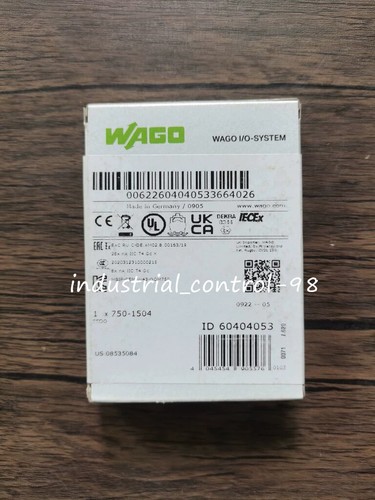 1PCS New WAGO 750-1504 7501504 PLC Module In Box - Picture 1 of 5