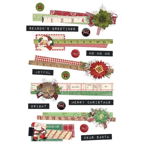 Simple Stories - Simple Vintage Dear Santa - Sticker Book - Picture 2 of 15