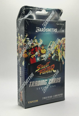 CARDSMITHS Series 1 Street Fighter Trading Card Hobby Hanger Box