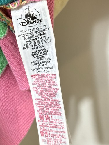 Disney Tiana and the Frog Toddler Girls Floral Cardigan Sweater Size 13 - Picture 5 of 10