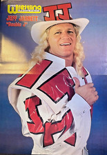 1996 Magazine Poster Pro Wrestler Jeff Jarrett Double J