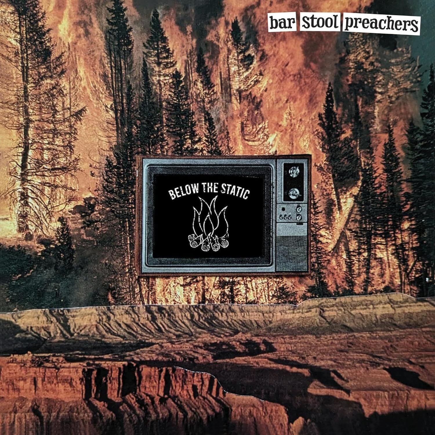 The Bar Stool Preachers Below the Static (Vinyl LP) 12" EP