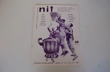 1964 NIT Basketball Program - Army - Bradley - New Mexico - New York U