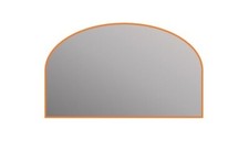 Vitre de poêle Godin modèle 3792