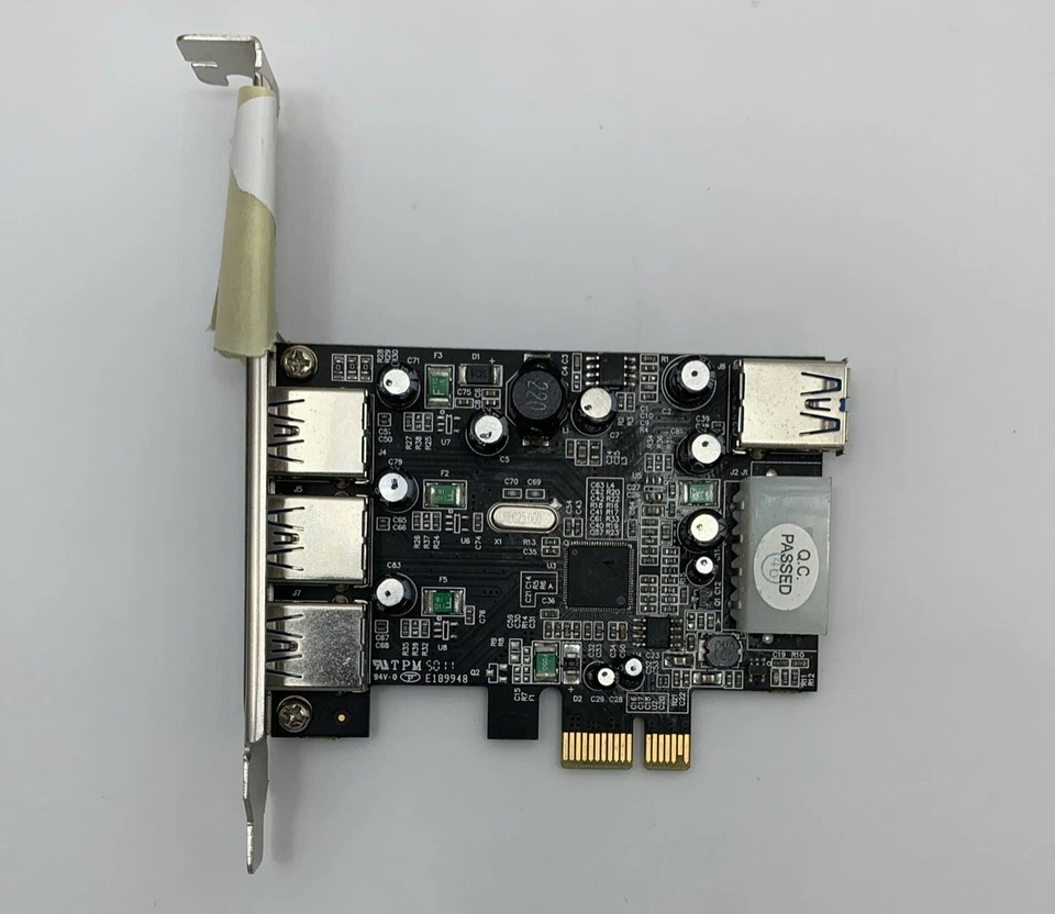 StarTech PI40VL805X2B 4-Port USB 3.0 Controller Card High Profile Ref:1129 - Image 3 of 4