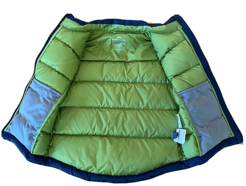 KATHMANDU Dark Blue Navy DUCKDOWN 550 Sleeveless Down Puffer Vest ~ Kids L - Picture 3 of 4