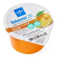 Active Gelatein 20 Supplement, Orange Flavor, 4-Oz. Cup, Case of 36