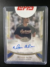 2021 Topps Tier One Prime Performers Autographs #PPAMAL Moises Alou Astros