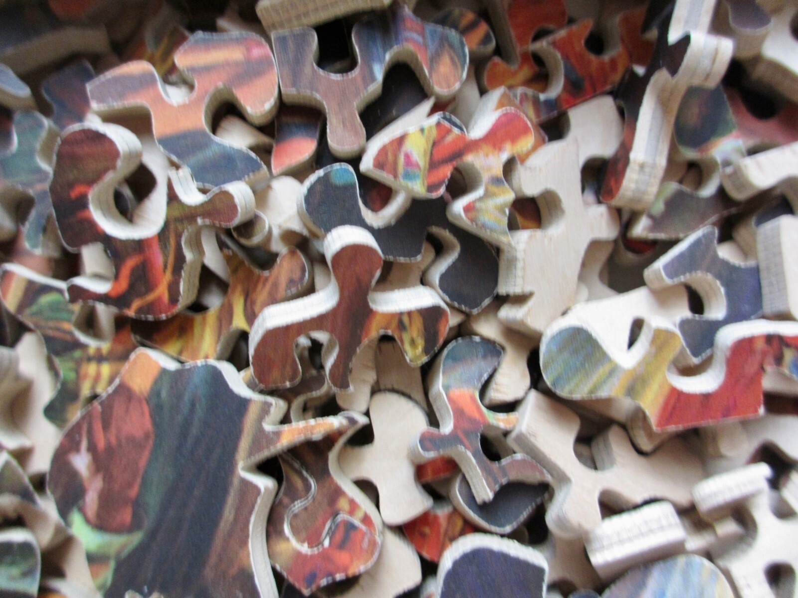 VINTAGE VICTORY WOODEN JIGSAW PUZZLE RED INDIANS eBay