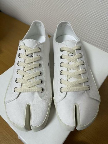 white tabi sneakers