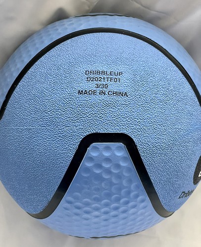 DRIBBLE UP 10 Lb. SMART WORKOUT MEDICINE BALL - Blue - Excercise & Lift Weight - Picture 5 of 5