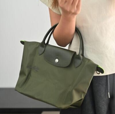 クラッチバッグ Longchamp Le Pliage Original Green Clutch Bag Longchamp Le Pliage Green Original Handle Bag Pouch Outlet