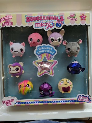 New Squeezamals Micro Series 3 Scented Squish 10 Pieces Exclusive Character (s) 603154009563 | eBay