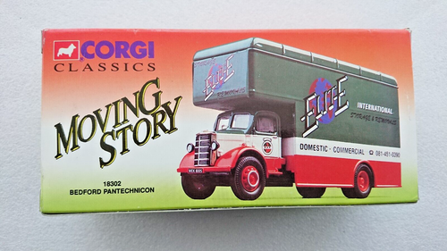 Corgi 18302 Bedford Pantechnicon "Elite International" Removals & Storage NEW - Picture 1 of 4