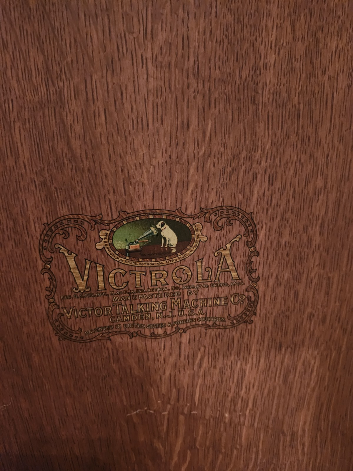 Victor Victrola VV-IX Talking Machine Phonograph Works Great comes with ...