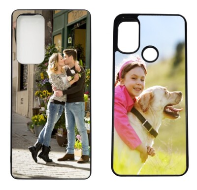 Personalisiert für Motorola Handyhülle E20 E30 E40 Edge 50 PRO Gummiseiten