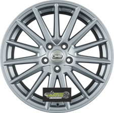 CMS C23 racing silver 8x18 ET55 - LK5/112 ML66.5 Felge Alu