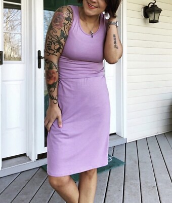 NWT LULAROE SUMMER DRESS, SLEEVELESS W/POCKETS ELASTIC WAIST MEDIUM