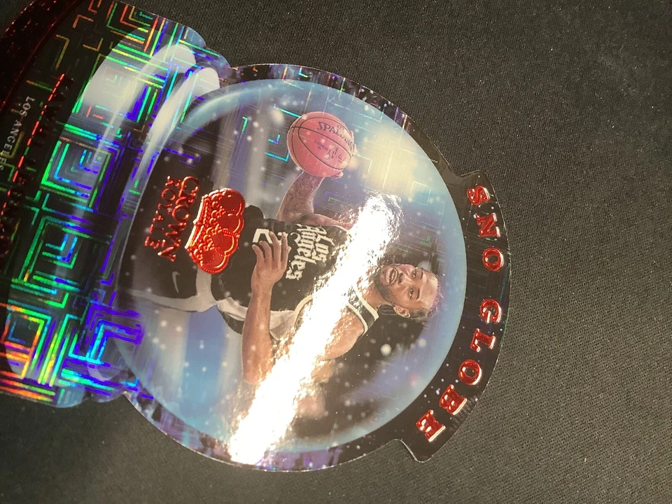 Kawhi Leonard 2022 Crown Royale Asia Red Tmall Sno Globe Clippers #9 - Image 3 of 4