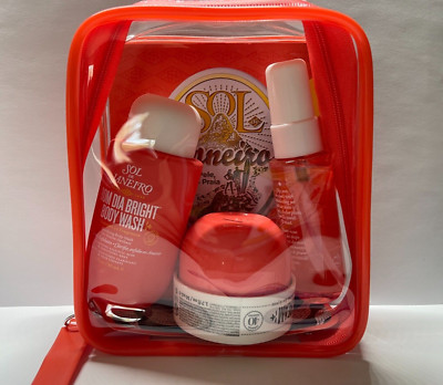 Sol De Janeiro Bom Dia Bright Jet Set: Body Wash, Perfume Mist, Body Cream
