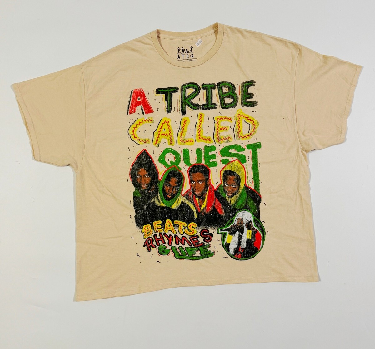 A Tribe Called Quest Rap Tシャツ Raptee 90' A TRIBE CALLED QUEST ATCQ BEATS SHIRT RIPPLE JUNCTION SIZE XL RAP
