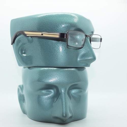 Reading Glasses Super Hi Tech Metro Metal Frame Jazz Bronze Detail +3.00 - Picture 2 of 4