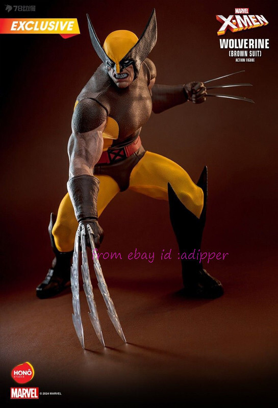 Hot Toys Hono Studio Hs03 1/6 Marvel Comics X-Men Wolverine Brown
