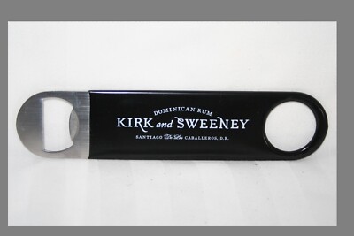New Kirk & Sweeney Dominican Rum Stainless Steel Opener 7''