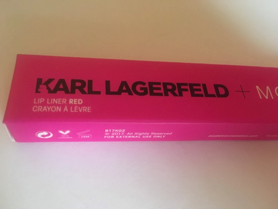 MODELCO Model Co Karl Lagerfeld Lip Liner - Red *brand NEW & BOXED* fresh stock - Image 2 of 2