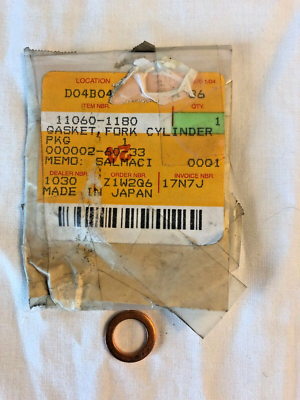 11061-1180 KAWASAKI GASKET, FORK CYLINDER ***New | eBay