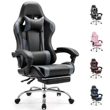 ZUNMOS Ergonomic Gaming Office Chair High Back with Lumbar Support Swivel