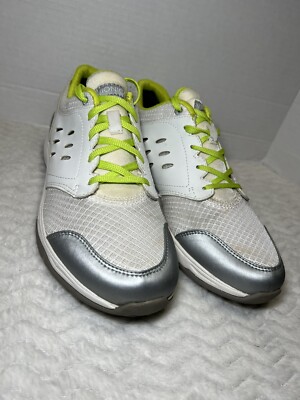 Vionic Venture Gray White Mesh Lace Up Athletic Comfort Walking