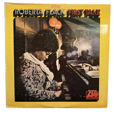 ROBERTA FLACK  First Take  1969 Debut Vinyl LP Atlantic SD 8230 w/Ron Carter VG+