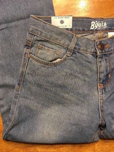 NWT Osh Kosh B'Gosh Girl's Boot Cut Blue Faded Jeans Cotton - Picture 25 of 69