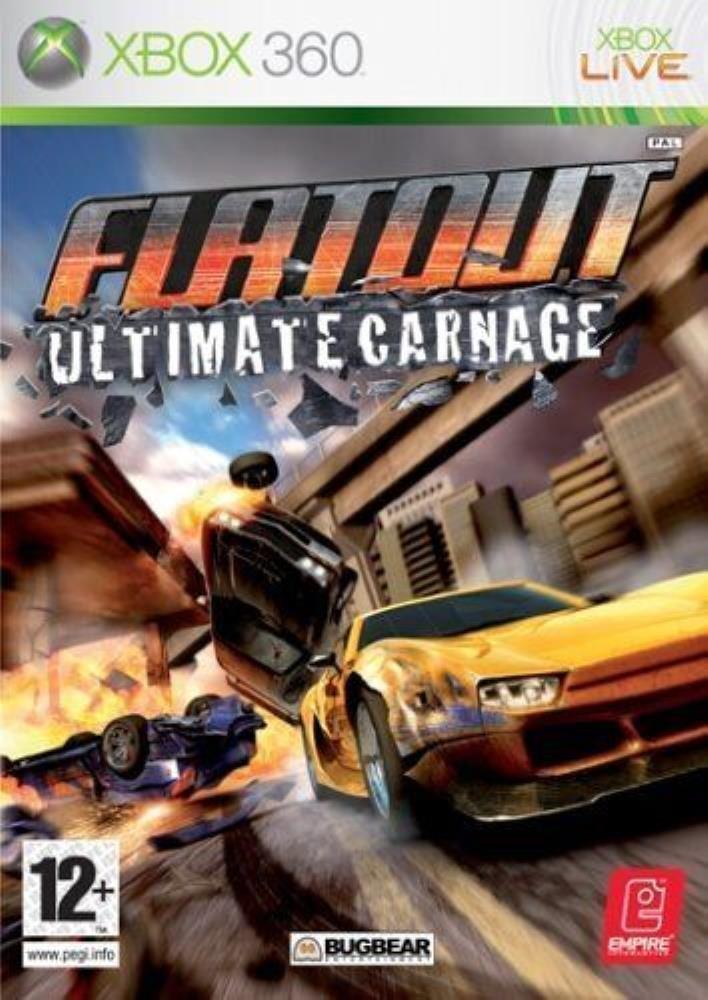 FlatOut: Ultimate Carnage (Microsoft Xbox 360) Video Game