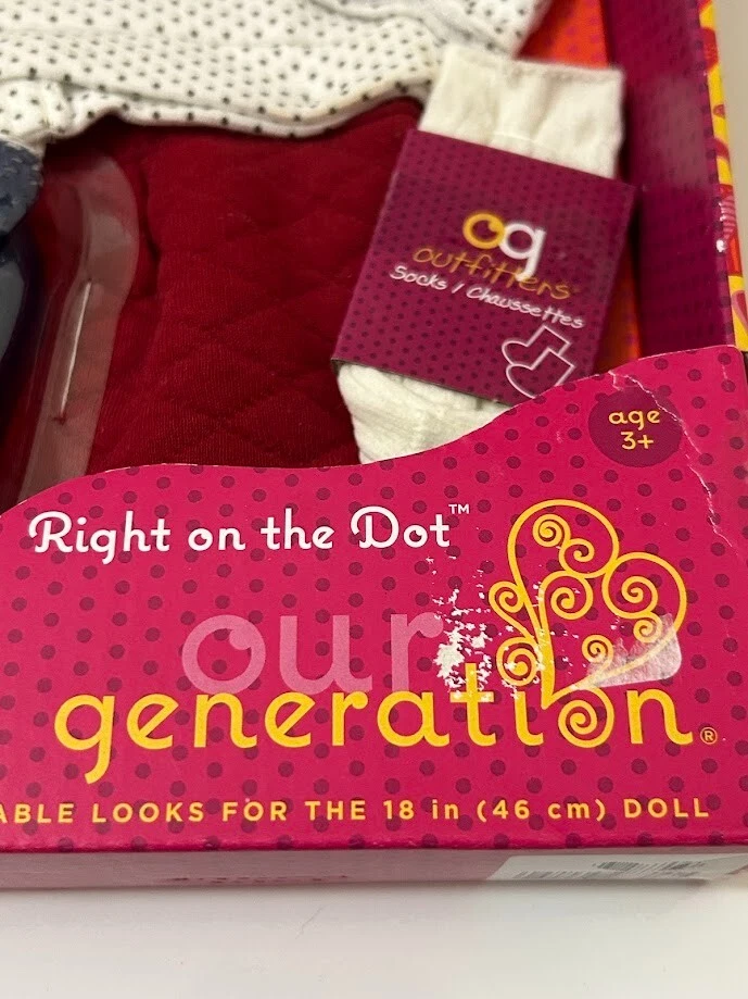 Ropa para muñeca Our Generation 18" justo en el punto NUEVO Foto 4 de 4