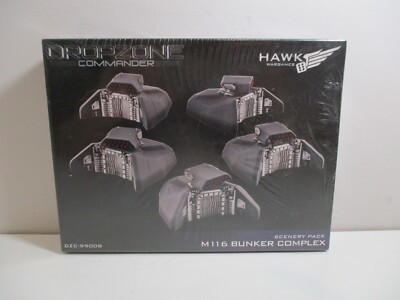 Dropzone Commander  M116 Bunker Complex Scenery Set Hawk Wargames Sealed.