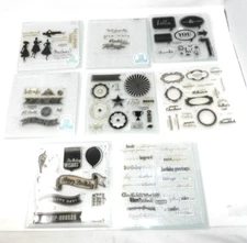 Lot Close to My Heart My Acrylix Stamps • Holiday Occasions Acrylic Unmounted