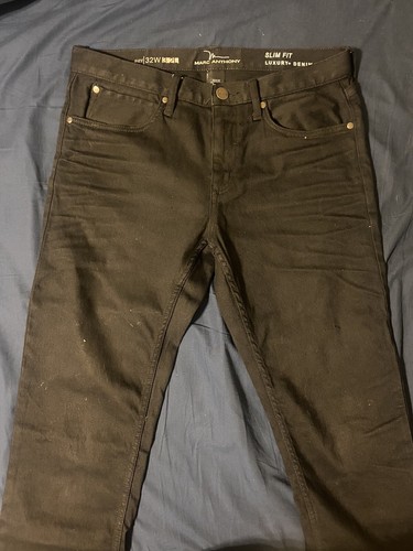 Marc Anthony Slim Straight Jeans Black 