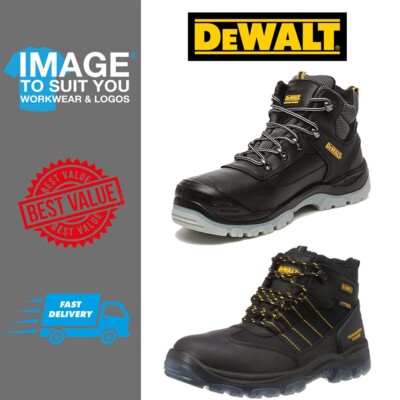 Dewalt Mens Laser or Nickel Safety Work Hiker Boots Steel Toe Caps Size UK  6-12 UK - Main Image