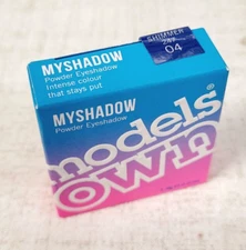 Models Own MYSHADOW Powder Eyeshadow Eye Makeup 04 SHIMMER 247 Navy Shimmer!!!