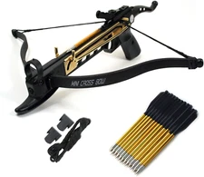 Cobra System Self Cocking Pistol Tactical Crossbow, 80-Pound