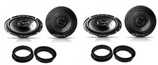VW Golf MK4 1997-2004 Pioneer 17cm Front and  Rear Door Speaker Upgrade Kit 240W