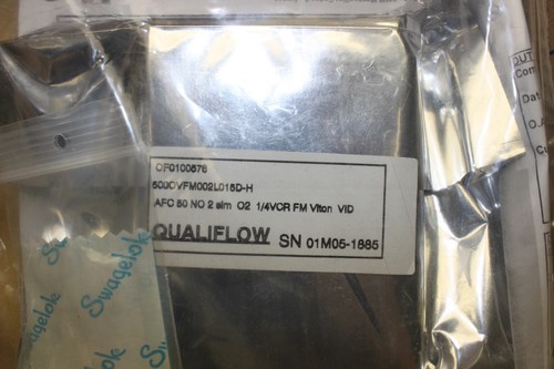 QUALIFLOW OF0100578 500OVFM002L015D-H AFC 50 NO 2 SIM O2 VCR 1/4" **NUEVO (#2)** - Imagen 4 de 6