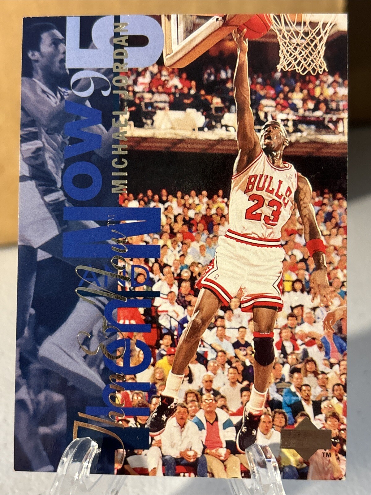 1994-95 Upper Deck Michael Jordan Then And Now #359 Chicago Bulls