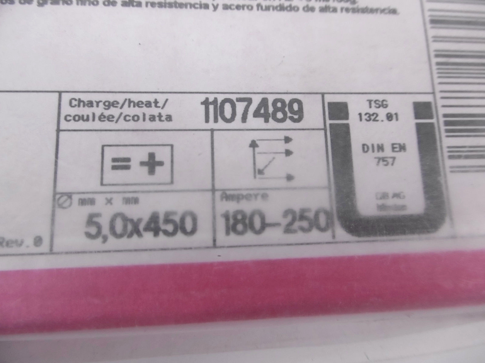 Schweißelektroden Edelstahl 1.4430 – 4,0x350 Mm, 0,5 Kg, VA/V4A, E 316L-17
