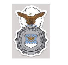 3 Inch United States Department Of The Air Force Security Police Logo Sticker