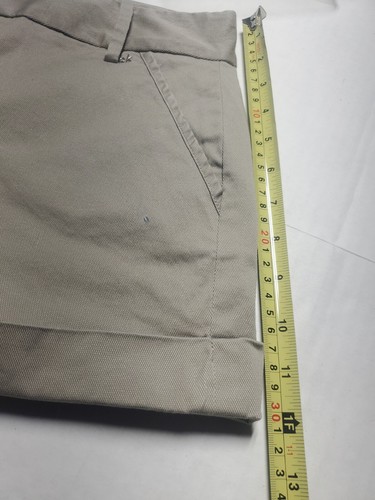 Womens calvin klein Shorts Beige Sz 6 - Picture 2 of 5