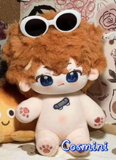 Anime Genshin Impact Tartaglia Childe 20cm Plush Doll Dress up Toy Plushie Game