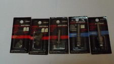 Estate Sale Lot of 5 Vintage NEW Craftsman Router Bits 2 Carbide 2 Corner Pilot